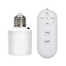 E27 Lamp Base Timer Switch Smart Bulb Holder Smart Timer Switch Lamp Holder