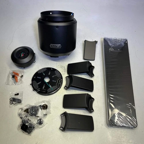 HUNTER Terrace Cove Outdoor Flushmount Fan 4196 CFM 37 Watts Black 51581 - Picture 2 of 18