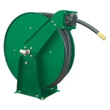 Speedaire 6Wa74 Spring Return Hose Reel, 1/2 In Hose Diameter, 100 Ft Length,