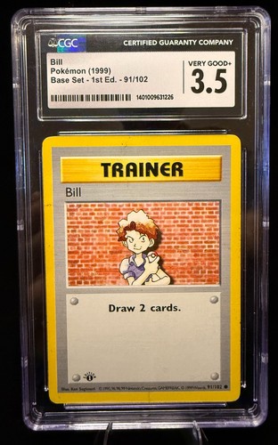 Bill (1st Edition) graded CGC 3.5 for sale on eBay
