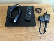 Sony BDP-S1500 Blu-Ray DVD Player With Original Remote, Power Plug & HDMI Cable.