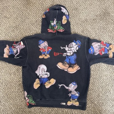 Supreme Elephant Hooded Sweatshirt Black FW22 | eBay