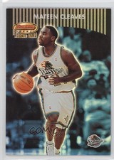 2000-01 Bowman's Best 62/499 Mateen Cleaves (Dark Gold Striped Header) #114 3c7