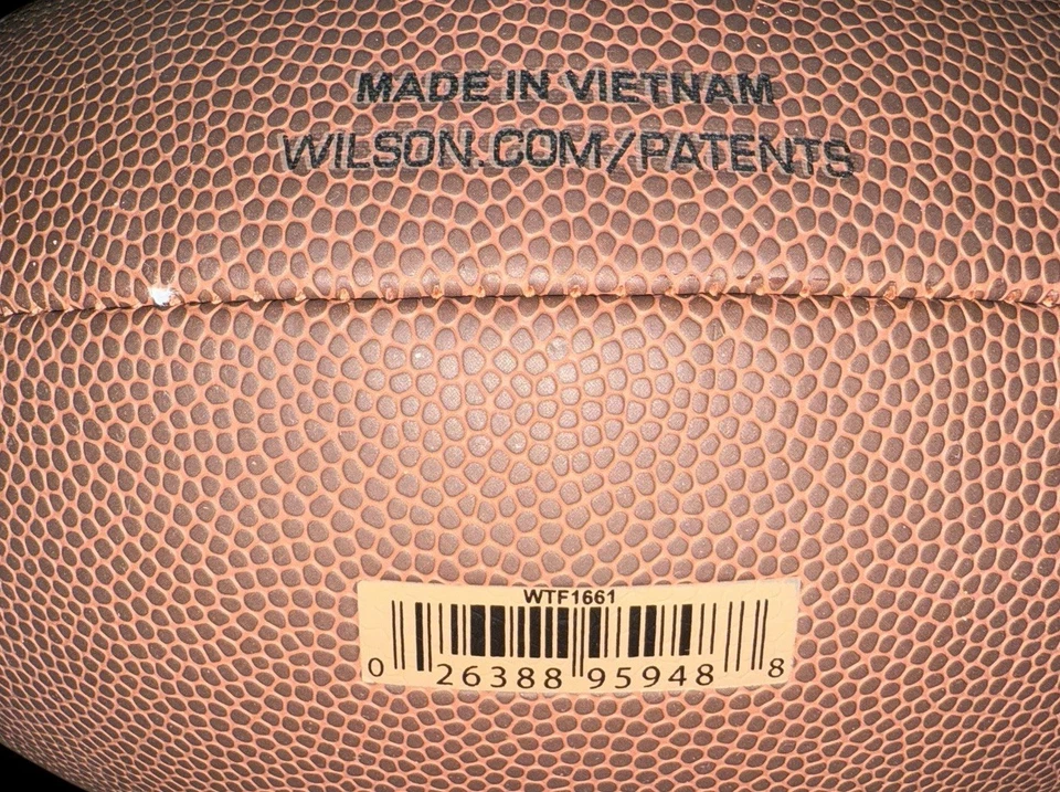 CAM NEWTON SIGNED NCAA WILSON FOOTBALL WITH COA HOLOGRAM AUBURN JD - Image 4 of 4