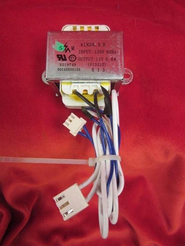 GE AIR CONDITIONER POWER TRANSFORMER 41 x 26.5B INPUT 120v OUTPUT 11v, 600MA