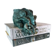 Accoutrements 1994 Resin Dragon Gargoyle Statue Bookend Shelf Sitter Decor