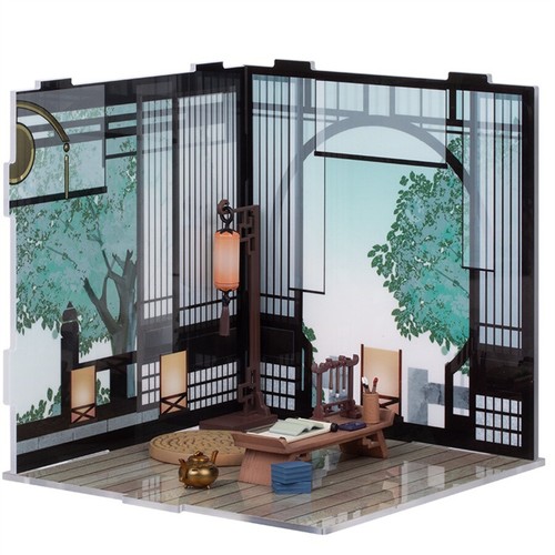 Cajas de exhibición oficiales de figuras de escena MoDaoZuShi accesorios modelo cabañas casas de muñecas  - Imagen 8 de 14