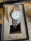 Bulova Women's Quartz Roman Numerals Silver Stainless Steel Watch 28MM 96M151