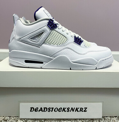 UK様　Nike AIR JORDAN 4 RETRO BG 25cm Air Jordan 4 Retro 'Rare Air - White Lettering' — Kick Game