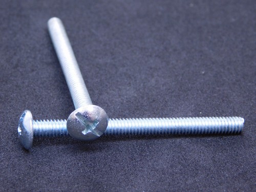 (100) #8-32 Phillips Slotted Truss Head Machine Screws Bolt Cabinet Knob Pull HN - 第 2/6 張圖片