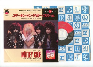 Details About Motley Crue 7 Single Japan Smokin In The Boys Room