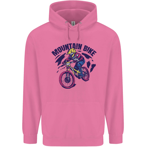 Cycling Mountain Bike Bicycle Cyclist MTB Childrens Kids Hoodie - Picture 25 of 80