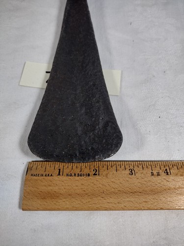 Early Narrow Adze Head 2.5” x 10.5” 2 Lb. Carpenter Blacksmith Made (689) - Picture 17 of 18