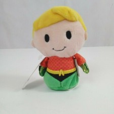 NWT Hallmark Itty Bittys DC Comics Justice League Aquaman 4.5" Bean Bag Plush 