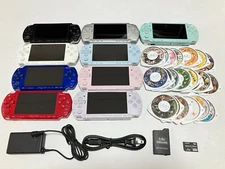 Sony PSP-2000 Console / battery＋charger＋memory stick random 3 games from US
