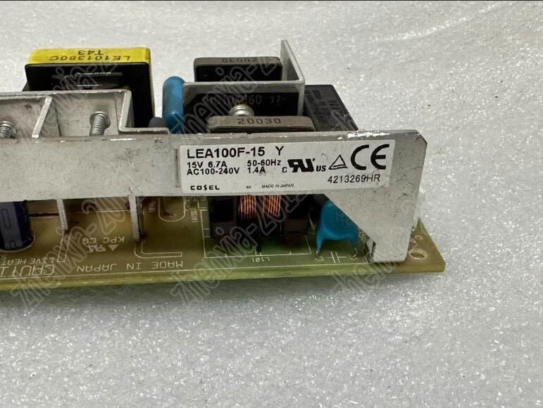 1PC used COSEL LEA100F-15 Y Power supply 15V6.7A by DHL/Fedex shipping - Image 2 of 2