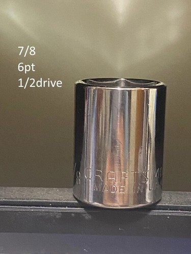 USA Craftsman sockets metric SAE 1/4 3/8 1/2 drive shallow deep price each - Picture 165 of 251