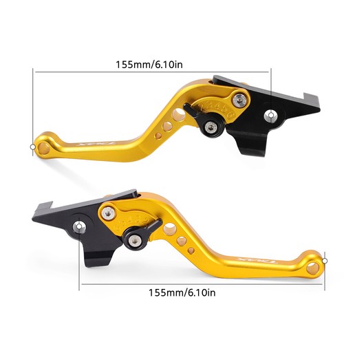 Palancas de freno cortas CNC delanteras traseras para YAMAHA XP 500 530 560 TMAX 530 560 - Imagen 2 de 17