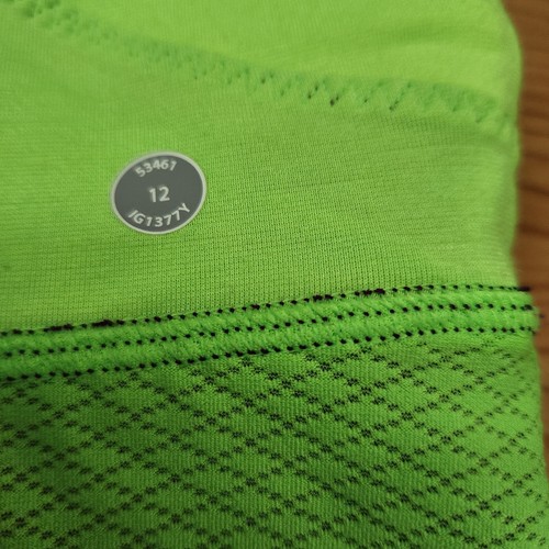 Ivivva Girls sz 12 Purple / Volt Athletic Strappy Tank Top - Picture 4 of 4