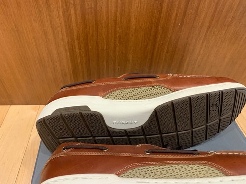 New Balance Men’s 15 4E Wide Brown Leather Walking Boat Shoes Sneakers 1200SB - Picture 7 of 13