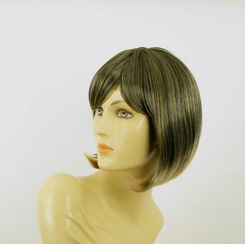 short wig women smooth golden brown wick ref brenda 1bt24b - Picture 2 of 8