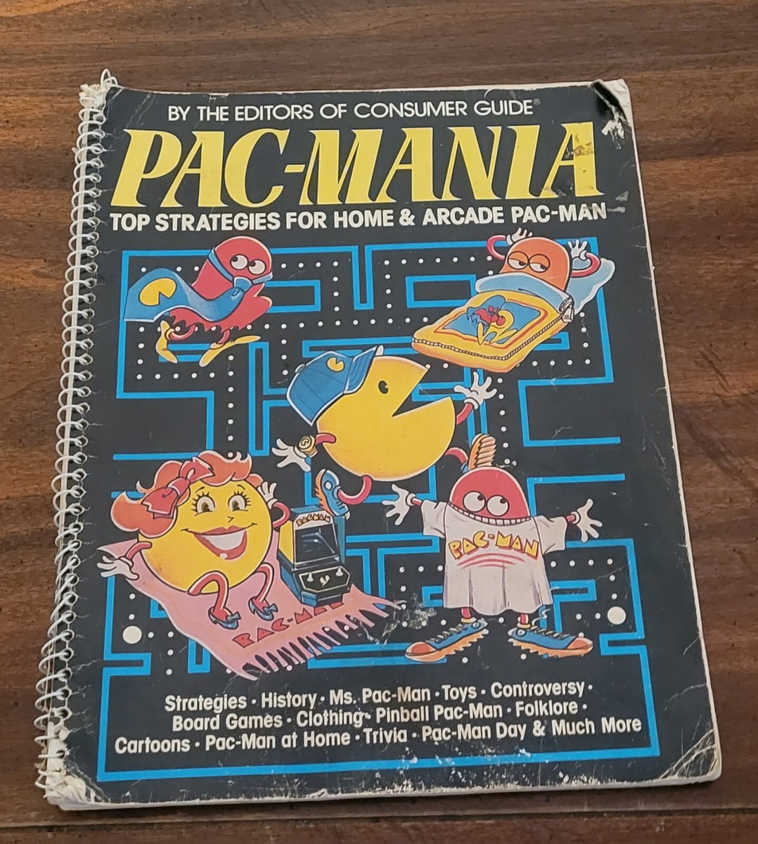 Pac-Mania by Consumer Guide 1982, VERY RARE! | eBay