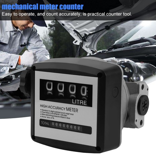 Diesel Fuel Flow Meter Gasoline Counter Mechanical High Accuracy 20 ...