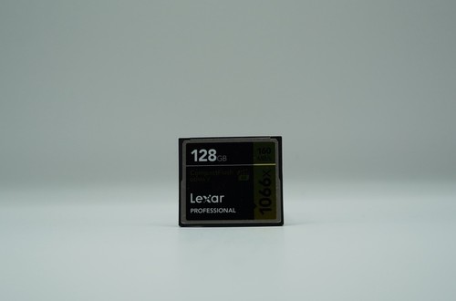 Lexar Professional 1066x 128GB CompactFlash card