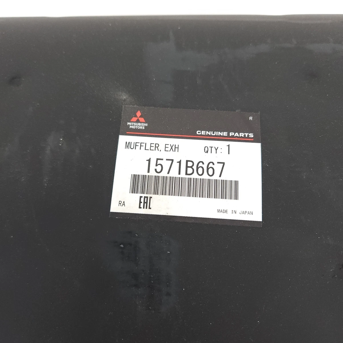 Genuine OEM Mitsubishi 1571B667 Exhaust Muffler 2014-2020 