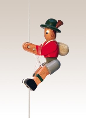 6,5 cm NEU Klettermann Klettermännel Kletterfigur Katze Höhe der Figur ca
