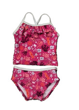 Gymboree Swim Shop Tankini Swim Suit Pink Baby Girl 2-PC Set Sz 6-12 MON