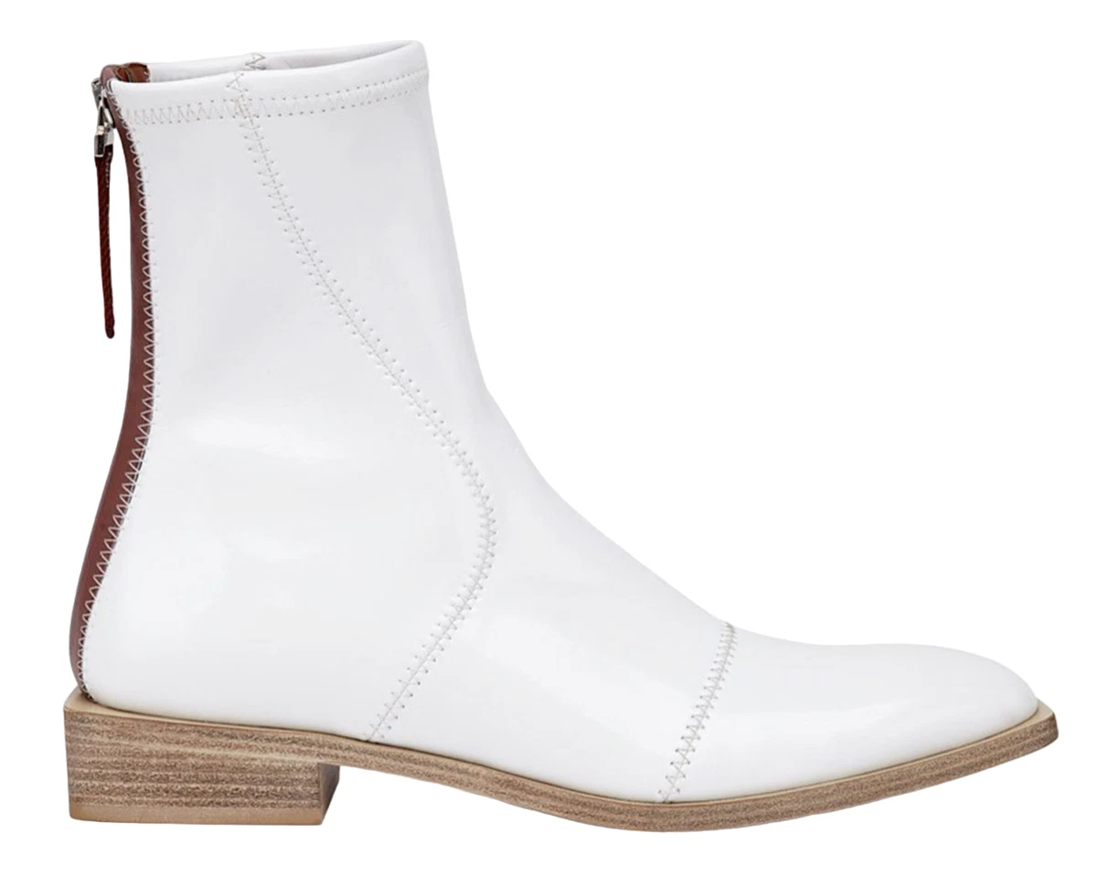White fendi boots hotsell