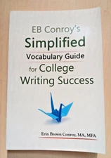 EB Conroy's Simplified Vocabulary Guide By Conroy, Erin Brown -VERY GOOD Ppbk