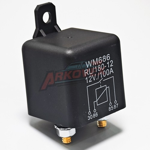 SPST 12V DC 100 Amp 4 Pin Split Charge Continuous Duty Relay Car Starter Relay - Picture 4 of 6