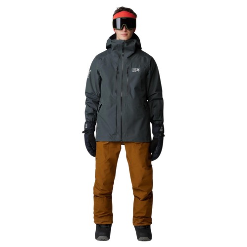 Chaqueta de invierno Mountain Hardwear Boundary Ridge Gore-Tex para hombre, volcánica, mediana - Imagen 5 de 6