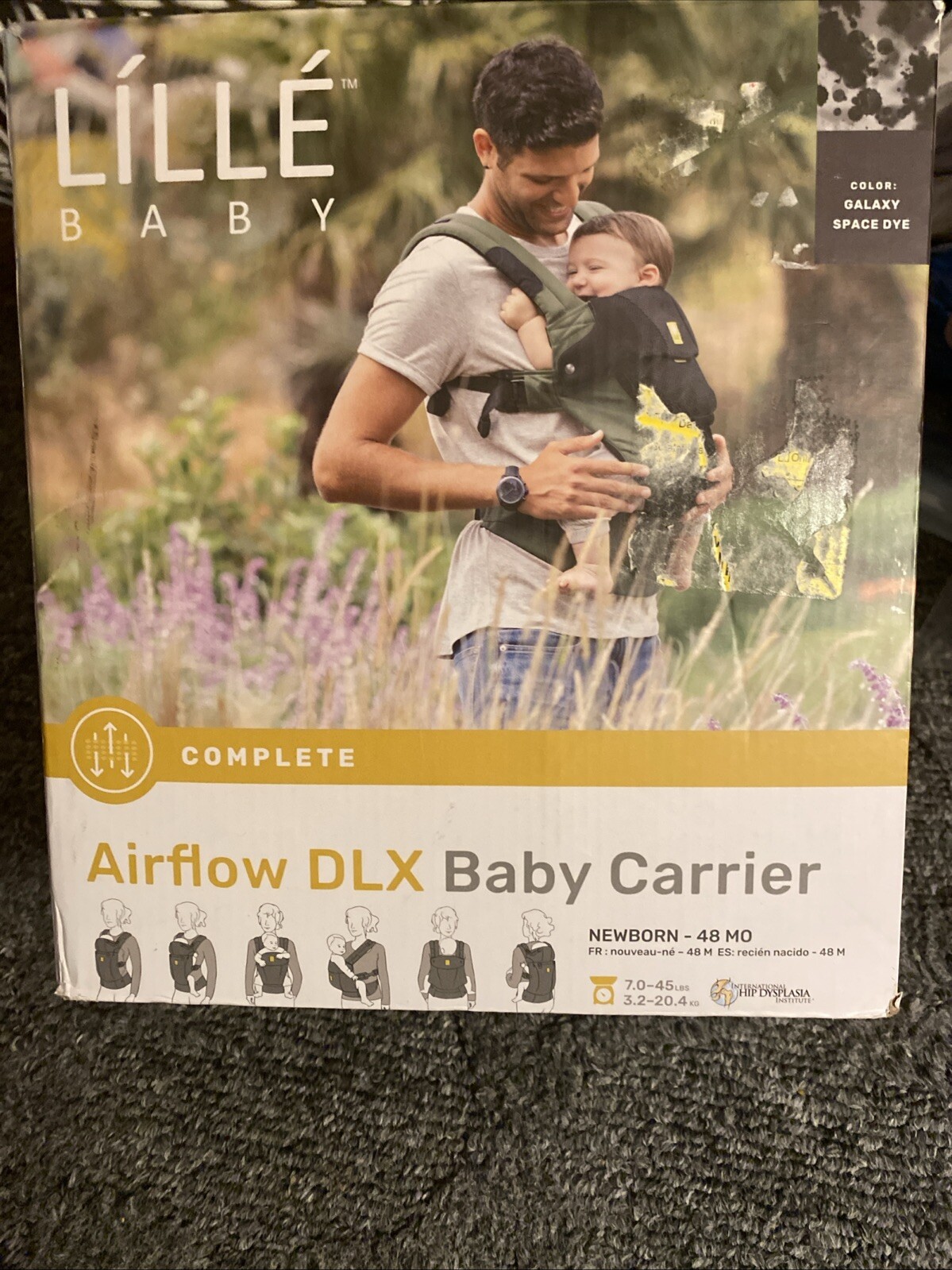Lillebaby Complete Baby Carrier All Seasons in Stone 100 Cot