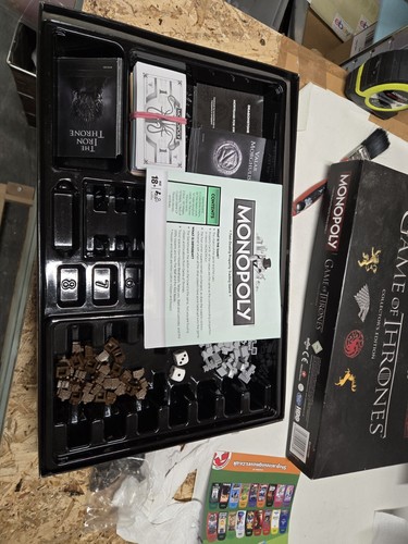 Monopoly Game Of Thrones Collector's Edition Board Game Hasbro - Picture 3 of 6