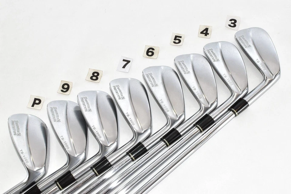 8p Fourteen TB-1000 Prototype 3-4-5-6-7-8-9-PW RH Golf Iron Set DG S200 Stiff - Image 2 of 4