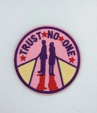 Trust No One Embroidery Sew On Iron On Patch Badge Applique Sticker Transfer 244