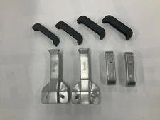 1967-1972 Chevy Gmc Truck C10 C20 4 Core Heavy Duty Radiator Bracket Kit New