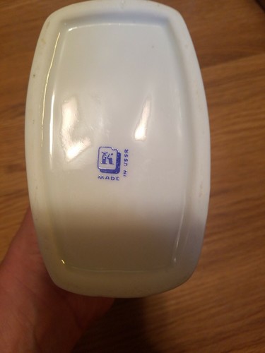 KIEV Bottle Porcelain 1.1 liter Decanter Made in USSR Soviet circa 1960s - Picture 7 of 11