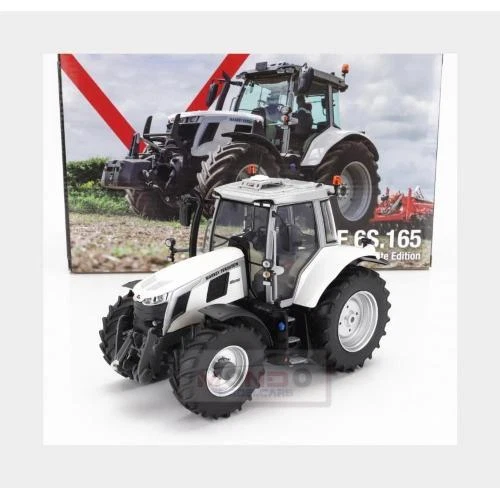 1:32 UNIVERSAL HOBBIES Massey Ferguson Mf6S.165 Tractor White Edit.2022 UH6612 - Foto 2 di 2