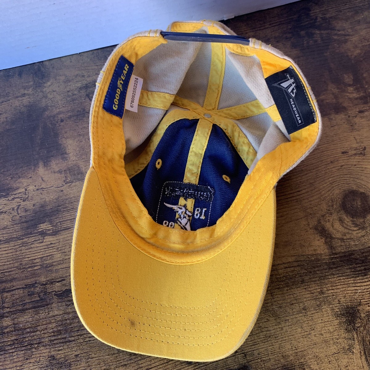 Vintage Goodyear Tires Baseball Cap 1898 Relaxed Fit Trucker