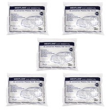 5 Pack Xl Large Van Suv Full Size Car Cover Water Dust Dirt Proof Clear Pe 24x16