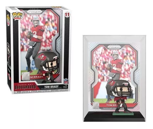 Tom Brady (Tampa Bay Buccaneers) Funko Pop! NFL Panini Trading Cards