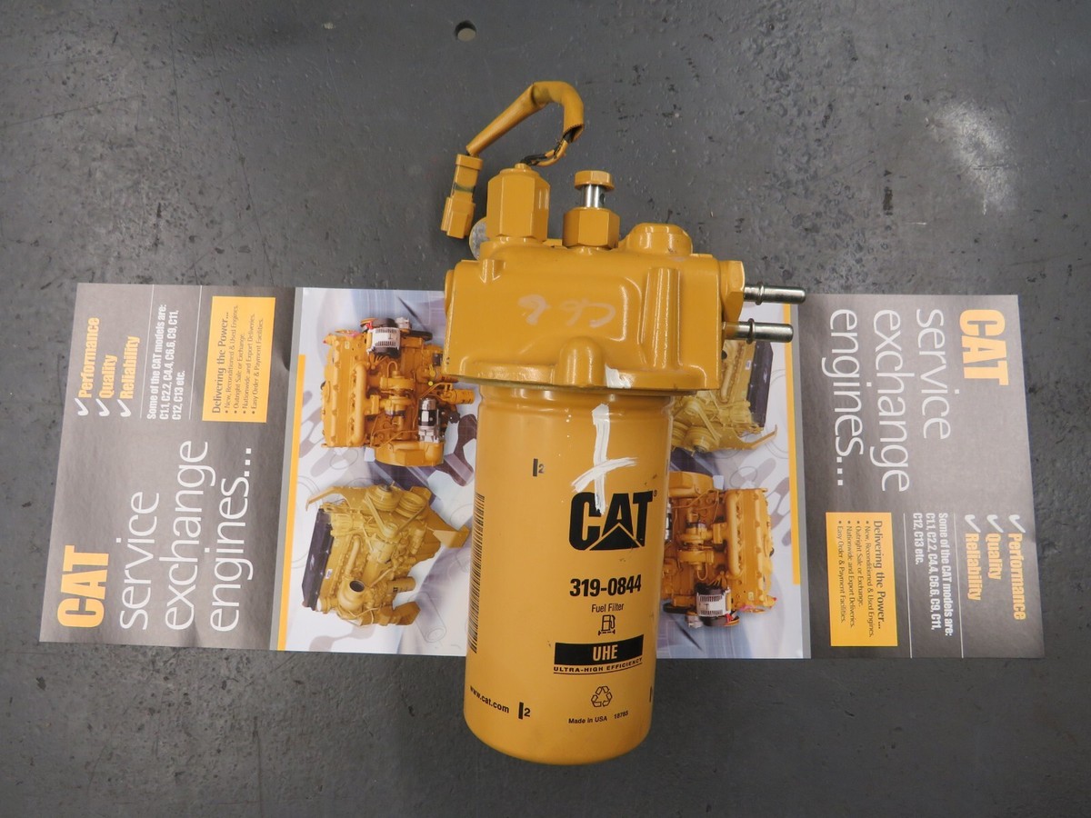 CAT C6.6 C9 fuel filter housing 237-9308 Caterpillar 235-8482 Only