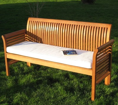 gartenbank massiv echtholz