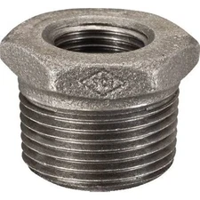 Smith Cooper International 3" X 1-1/2" Black Iron Bushing #33HB1030014C