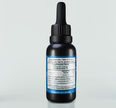 QTY4 Liquified Zeolite Liquid Detox Extra Strength 1 oz New