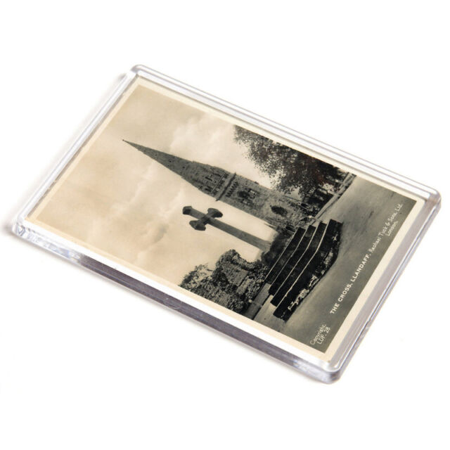 JUMBO MAGNET - Vintage Wales - The Cross Llandaff JUMBO MAGNET - Vintage Wales - The Cross Llandaff
